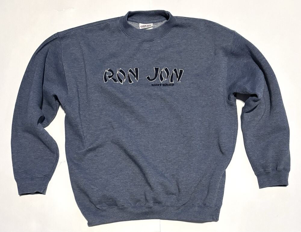 Vtg Y2k Ron Jon Surf Shop Crewneck Sweatshirt Beach Ocean Mens Size XL?